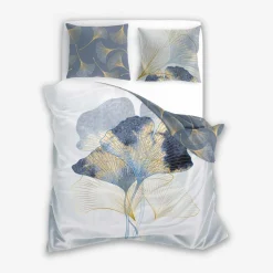 Faro Pościel z satyny bawełnianej miłorząb NOBILE 220x200 cm