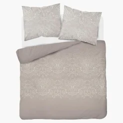 inny Pościel z satyny bawełnianej beżowa HOME SATIN 220x200 cm