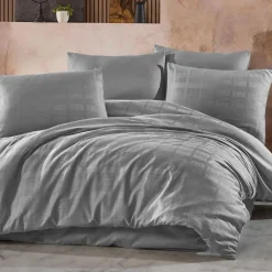 Pościele|Darymex Pościel z satyny bawełnianej szary MARSELA 220x200 cm