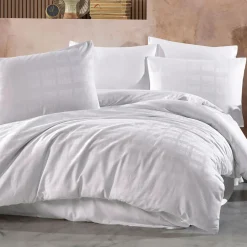Darymex Pościel z satyny bawełnianej biała MARSELA 220x200 cm