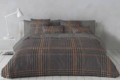 Pościeli bawełniana w kratkę CHESTER 220x200 cm