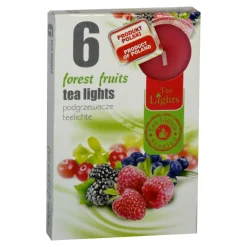 Świece, Świeczniki I Latarenki| Podgrzewacze zapachowe OWOCE LEŚNE 6 szt.