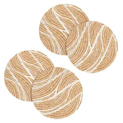 Przybory Kuchenne| Podkładka korkowa pod gorący kubek 9 cm, kpl. 4 szt