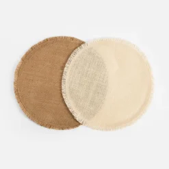 Podkładki Na Stół|inny Podkładka na stół boho beżowa 38 cm