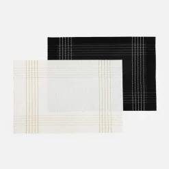 Podkładki Na Stół|inny Podkładka na stół czarna 30x45 cm