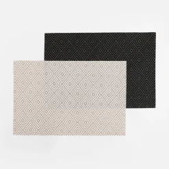 Podkładki Na Stół|inny Podkładka na stół czarna 30x45 cm