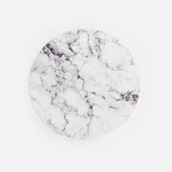 Podkładki Na Stół|inny Podkładka na stół okragła biała 38 cm