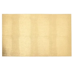 Podkładki Na Stół| Podkładka na stół złota skóra węża 45x30 cm