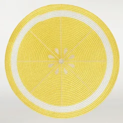 Podkładki Na Stół|inny Podkładka okrągła na stół CYTRYNA 38 cm