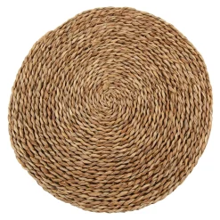 Podkładka pleciona z trawy morskiej okrągła 35 cm