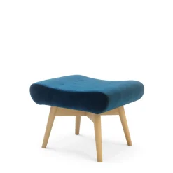 Pufy I Podnóżki| Podnóżek ZELE ciemnoniebieski