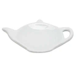 Podstawka porcelanowa na torebkę herbaty 12 cm MIX
