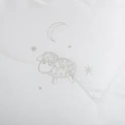 inny Poduszka biała SHEEP 70x80 cm