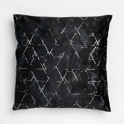 inny Poduszka czarna NORAH 45x45 cm