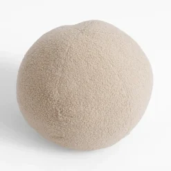 inny Poduszka dekoracyjna beżowa BALL 27 cm