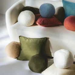 inny Poduszka dekoracyjna beżowa BALL 27 cm