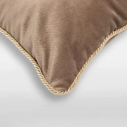 inny Poduszka dekoracyjna brązowa TEDDY 45x45 cm