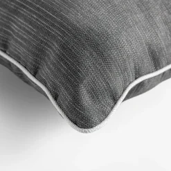 Tekstylia Zewnętrzne|Poszewki I Poduszki Dekoracyjne|inny Poduszka dekoracyjna ciemnoszara PIPER 45x45 cm