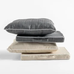 Tekstylia Zewnętrzne|Poszewki I Poduszki Dekoracyjne|inny Poduszka dekoracyjna ciemnoszara PIPER 45x45 cm