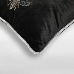 Poduszki Premium|Poszewki I Poduszki Dekoracyjne|inny Poduszka dekoracyjna czarna TWO BEES 45x45 cm