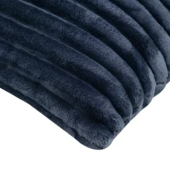 Poduszka dekoracyjna do salonu granatowa TILIA 50x50 cm