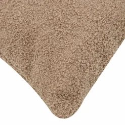 Poduszka dekoracyjna karmelowa BOUCLE 45x45 cm