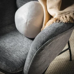 inny Poduszka dekoracyjna kremowa SPHERE 27 cm