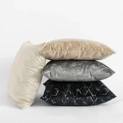 inny Poduszka dekoracyjna kremowa NORAH 45x45 cm