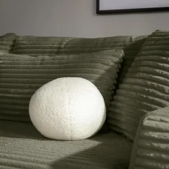 inny Poduszka dekoracyjna kremowa BALL 27 cm