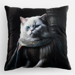 Poszewki I Poduszki Dekoracyjne|inny Poduszka dekoracyjna KRÓLEWNA KOT 50x50 cm