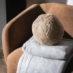 Poszewki I Poduszki Dekoracyjne|inny Poduszka dekoracyjna kula beżowa GLOBE 27 cm