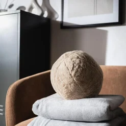 Poszewki I Poduszki Dekoracyjne|inny Poduszka dekoracyjna kula beżowa GLOBE 27 cm