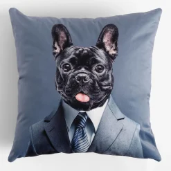 inny Poduszka dekoracyjna PIES buldog francuski 50x50 cm