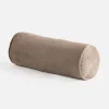 inny Poduszka dekoracyjna wałek beżowa WESLEY