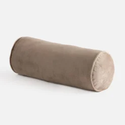 inny Poduszka dekoracyjna wałek beżowa WESLEY