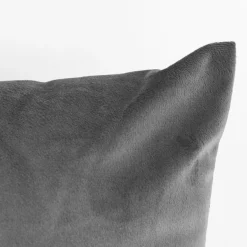 Poszewki I Poduszki Dekoracyjne|Estetica Poduszka dekoracyjna welurowa szara VELVIO 45x45 cm