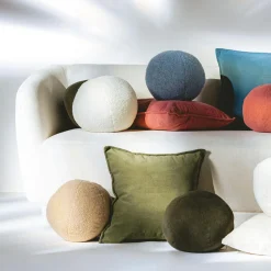 Poszewki I Poduszki Dekoracyjne|inny Poduszka dekoracyjna zielona BALLIN 27 cm