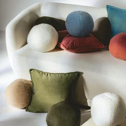 Poszewki I Poduszki Dekoracyjne|inny Poduszka dekoracyjna zielona BALLIN 27 cm