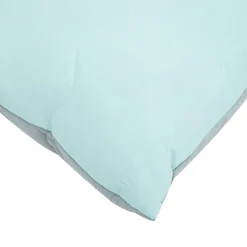 Estetica Poduszka dwustronna szaro-miętowa DUALO 70x80 cm