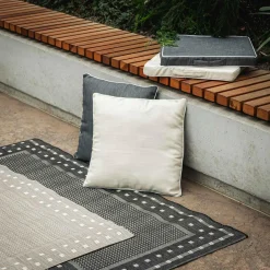 inny Poduszka na krzesło beżowa PIPER 40x40 cm