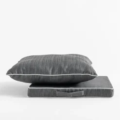 Tekstylia Zewnętrzne|Poszewki I Poduszki Dekoracyjne|inny Poduszka na krzesło ciemnoszara PIPER 40x40 cm