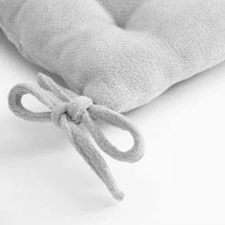 inny Poduszka na krzesło jasnoszara DALLAS 40x40 cm