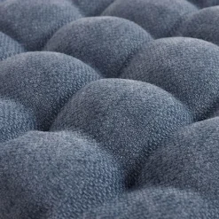 inny Poduszka na krzesło niebieska DALLAS 40x40 cm