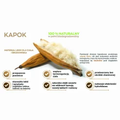 inny Poduszka naturalna KAPOK 70x80 cm