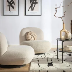 Poszewki I Poduszki Dekoracyjne|inny Poduszka ozdobna węzeł beżowa TWISTY 30 cm