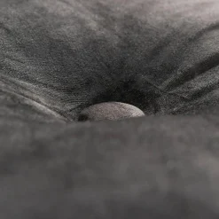 inny Poduszka pikowana czarna LESLEY 40x60 cm