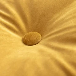 inny Poduszka pikowana musztardowa LESLEY 40x60 cm