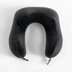 Tekstylia Zewnętrzne|Kołdry I Poduszki|inny Poduszka podróżna rogal czarna 30x27x10 cm