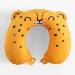 Dzieci inny Poduszka podróżna rogal gepard 32x29x10 cm