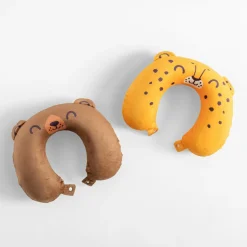 Dzieci inny Poduszka podróżna rogal gepard 32x29x10 cm